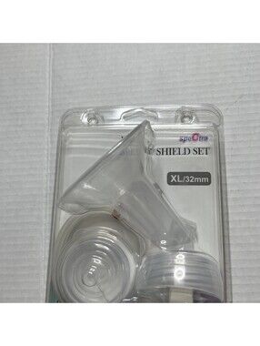 Spectra Breast Shield Set Wide W/ Tubing XL 32/mm Breastfeeding BABY NURSING NEW